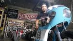 Gibran Rakabuming Modif Motornya Jadi Cafe Racer