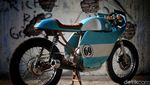 Gibran Rakabuming Modif Motornya Jadi Cafe Racer