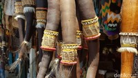 Koteka ini bisa jadi pajangan yang eksotik di rumah traveler. (Elvan/detikTravel)
