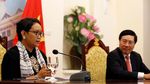 Foto: Menlu Retno Bertemu dengan Wakil PM Vietnam di Hanoi