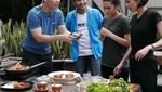 Ganteng dan Family Man, Begini 10 Pose Ben Kasyafani Bersama Makanan