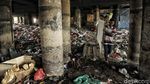 Potret Tumpukan Sampah di Kolong Tol Tanjung Priok
