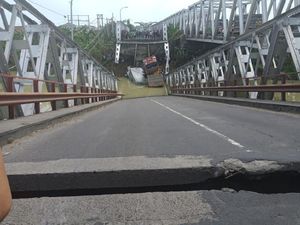 Jembatan Babat Ambrol, PUPR Ganti dengan yang Baru