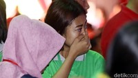 Tak hanya tahanan anak laki laki, ada juga anak perempuan yang hadir disana.