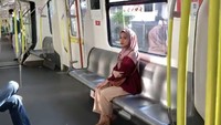 Penampakan kursi MRT di Malaysia (Foto: Dok. Rapid KL)