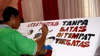 Acara tersebut merupakan rangkaian dari peringatan Hari Bakti Pemasyarakatan ke-54.