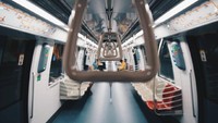 Masih penampakan kursi MRT di Singapura (Foto: Dok. Instagram Singapore MRT)