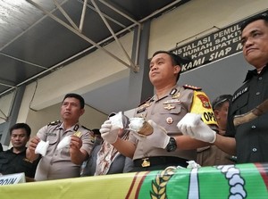 Polisi Tembak Mati Bandar 1 Kg Heroin di Tangerang