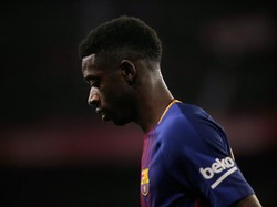 Dengan potensi datangnya Antoine Griezmann, salah satu pemain Barca yang diduga akan terimbas signifikan adalah Ousmane Dembele. Saat ini Paris Saint-Germain, secara spesifik Thomas Tuchel sang pelatih, disebut amat siap menampung Dembele jika dilepas Barcelona. (Foto: Jon Nazca/Reuters)