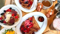 Selain area kafe yang bisa jadi spot foto instagram, makanan di kafe ini juga punya tampilan yang cantik. Cocok juga jadi objek foto sebelum dimakan. Yummy! Foto: instagram @thebutchersdaugter