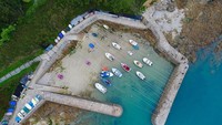 Pelabuhan in ibernama Port Racine. Dibangun pertama kali di awal 1813.(dixiondrone/Instagram) 