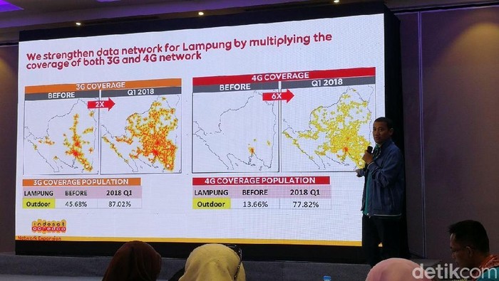 Indosat sudah mempersiapkan jaringannya untuk Ramadan dan Lebaran. (Muhamad Alif Goenawan/detikINET) Indosat sudah mempersiapkan jaringannya untuk Ramadan dan Lebaran. (Muhamad Alif Goenawan/detikINET)