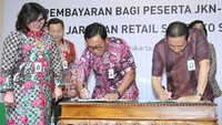 Hal ini semata-mata guna memberikan kemudahan kepada masyarakat untuk membayar iuran Jaminan Kesehatan Nasional (JKN) - Kartu Indonesia Sehat (KIS) secara otomatis setiap bulannya. Foto: dok. BRI