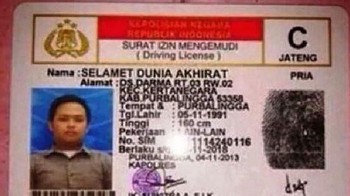 Biar selamat dunia akhirat. (Foto: Internet)