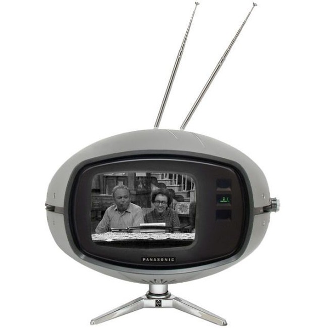 Dijuluki The Eyeball, TV yang satu ini diproduksi Panasonic pada akhir 1960-an dan akhir 1970-an. Foto: Dok. Gizmodo