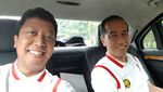 Adu Selfie Bareng Jokowi: Rommy vs Cak Imin
