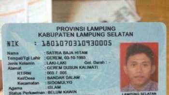 Orangtuanya fans sama Satria Baja Hitam. (Foto: Internet)