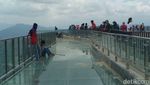Foto: Jembatan Kaca Kepunyaan Toraja Seperti di China