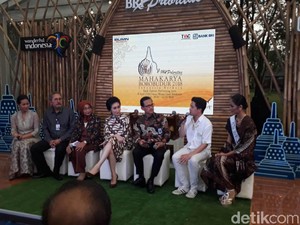 Batik Masa Lalu, Kini dan Masa Depan Ditampilkan di Borobudur