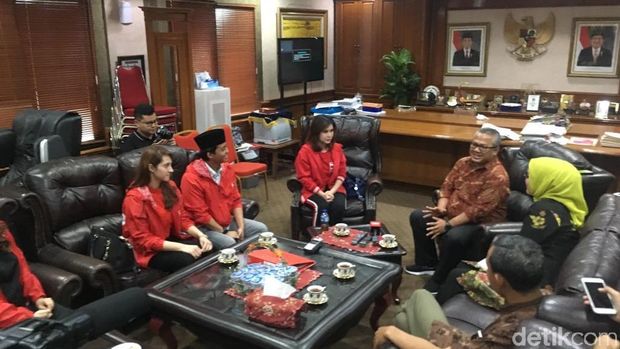 Datangi KPU, PSI Beri Dukungan Larangan Eks Koruptor Nyaleg