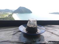 Ngopi dengan panorama secantik ini (Agus/detikTravel)