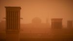 Penampakan Ngerinya Badai Pasir di Yazd Iran