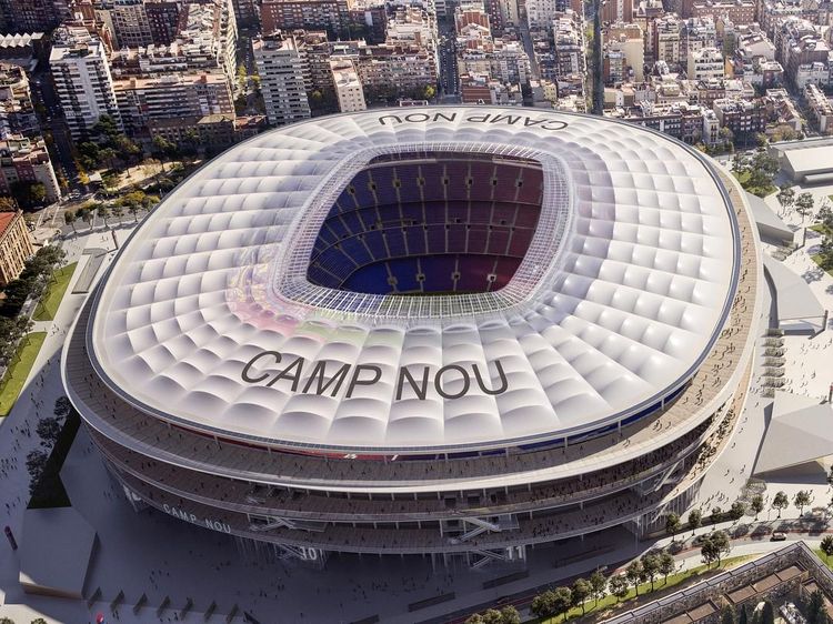 Keren dan Modern, Ini Rancangan Wajah Baru Camp Nou