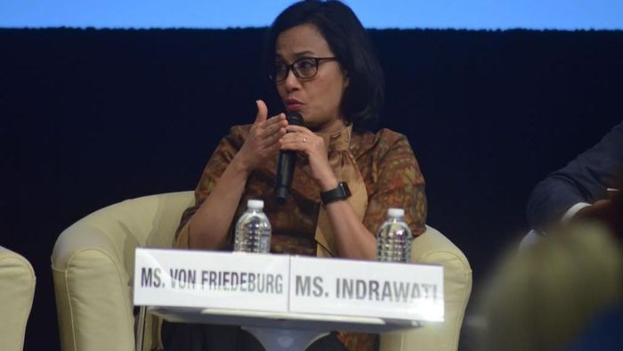 Menteri Keuangan RI Sri Mulyani Indrawati di Washington DC. Foto: Dana Aditiasari Menteri Keuangan RI Sri Mulyani Indrawati di Washington DC. Foto: Dana Aditiasari