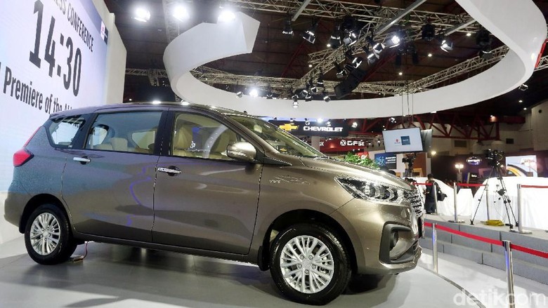 Suzuki Ertiga saat diluncurkan di IIMS 2018 lalu Foto: Rengga Sancaya Suzuki Ertiga saat diluncurkan di IIMS 2018 lalu Foto: Rengga Sancaya