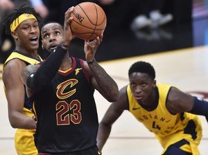 LeBron 46 Poin, Cavs Samakan Skor Kontra Pacers