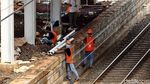Penampakan Terkini Pembangunan Stasiun Buaran