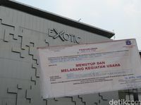 Diskotek Exotic Sawah Besar Disegel.