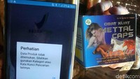 Berbagai merek jamu ilegal yang diamankan seperti Pusaka Daya, Obat Kuat Metal Caps Kuda Liar, Langgeng, Obat Tradisional Lega Nafas Sinar Serambi, Langsing Singset, dan Batuk Pilek.