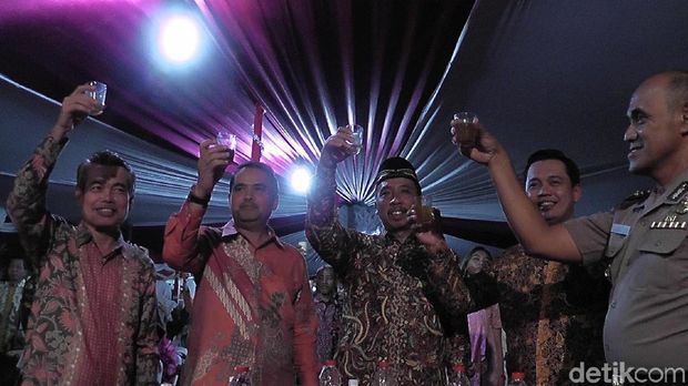 Tabuhan Lesung Tandai Pembukaan Festival Jamu dan Kuliner Jateng