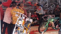 Chopperland ini pernah dibawa Jokowi touring ke Pelabuhanratu, Sukabumi.