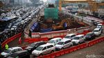 Imbas Proyek LRT, Gatsu Mengular Parah