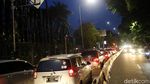 Foto: Macet karena Rekayasa Lalin di Sekitar Underpass Matraman