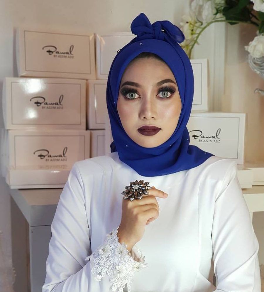 Foto Ini Tren Gaya Hijab Pocong Asal Malaysia Yang Viral