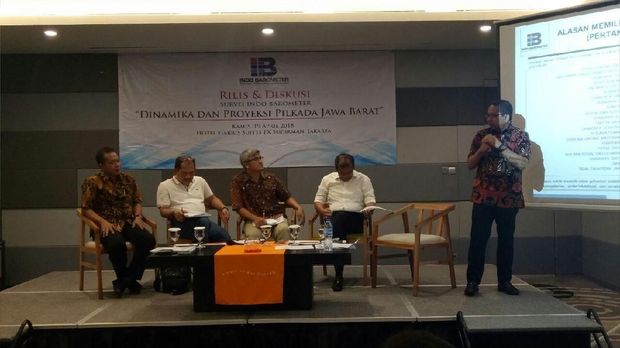 Survei Indo Barometer, Ridwan-Uu Unggul di Pilgub Jabar