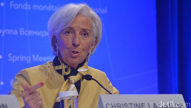Bos IMF Christine Lagarde. Foto: Dana Aditiasari/detikFinance Bos IMF Christine Lagarde. Foto: Dana Aditiasari/detikFinance