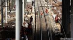 Penampakan Terkini Pembangunan Stasiun Buaran