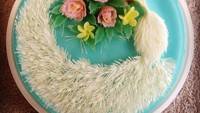 Untuk membuat karya seperti ini, dibutuhkan waktu 4 jam untuk membuat satu jelly cake 3D. Wah, lama ya! Foto: Instagram siewheng83
