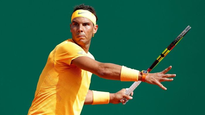 Rafael Nadal memenangi laga pertamanya di Monte Carlo Masters 2018. (Foto: Eric Gaillard/Reuters) Rafael Nadal memenangi laga pertamanya di Monte Carlo Masters 2018. (Foto: Eric Gaillard/Reuters)