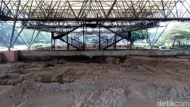 Tenda Rusak, Situs Pemukiman Majapahit Ditutup untuk Wisatawan