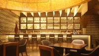  Marina Bay Sands Singapura jadi rumah bagi restoran Waku Ghin by chef Tetsuya Wakuda. Restoran ini punya bar, ruang privat dan ruang makan utama. Foto: Marina Bay Sands  