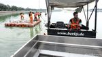 Sampah di Waduk Cincin Dibersihkan