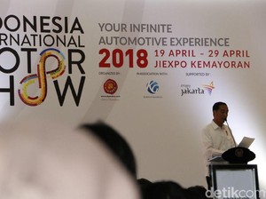 Presiden Jokowi Buka IIMS 2018