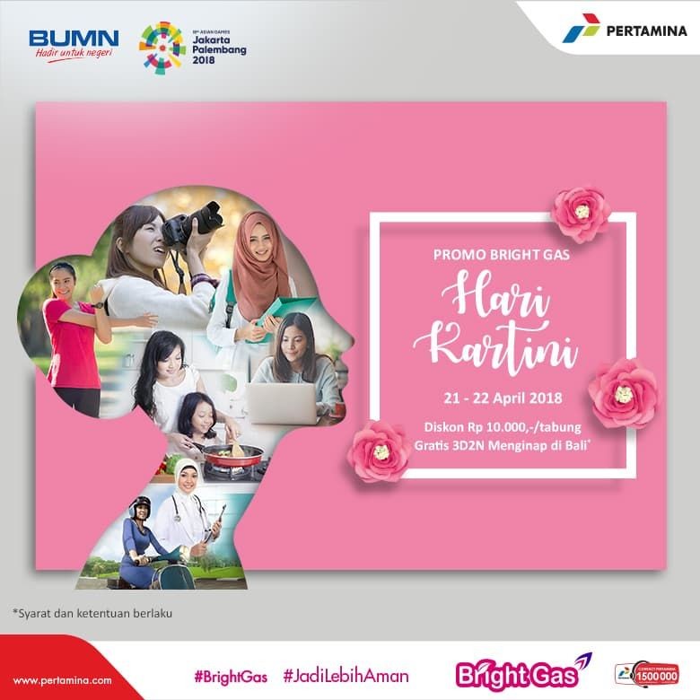 Promo Bright Gas Hari Kartini Datang Kembali! Promo Bright Gas Hari Kartini Datang Kembali!