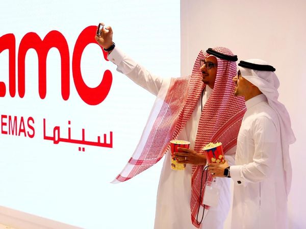 Foto: Suasana Peresmian Bioskop Pertama di Arab Saudi