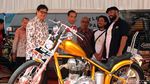 Motor Chopper Jokowi dan Cafe Racer Gibran Mejeng di IIMS 2018